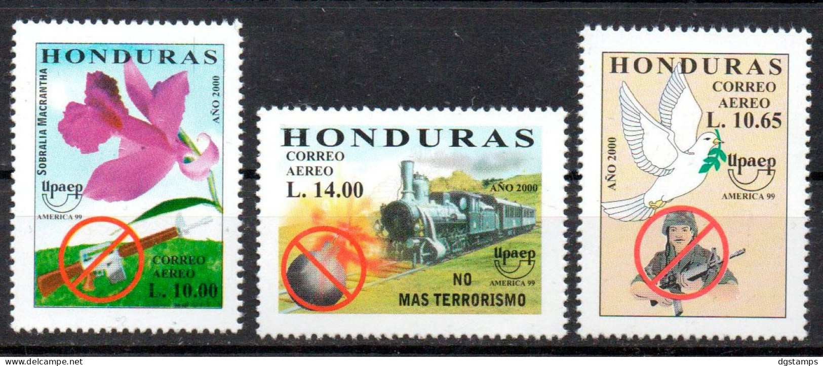 Honduras 1999 ** UPAEP New Millennium Without Weapons: No To Terrorism. - Honduras