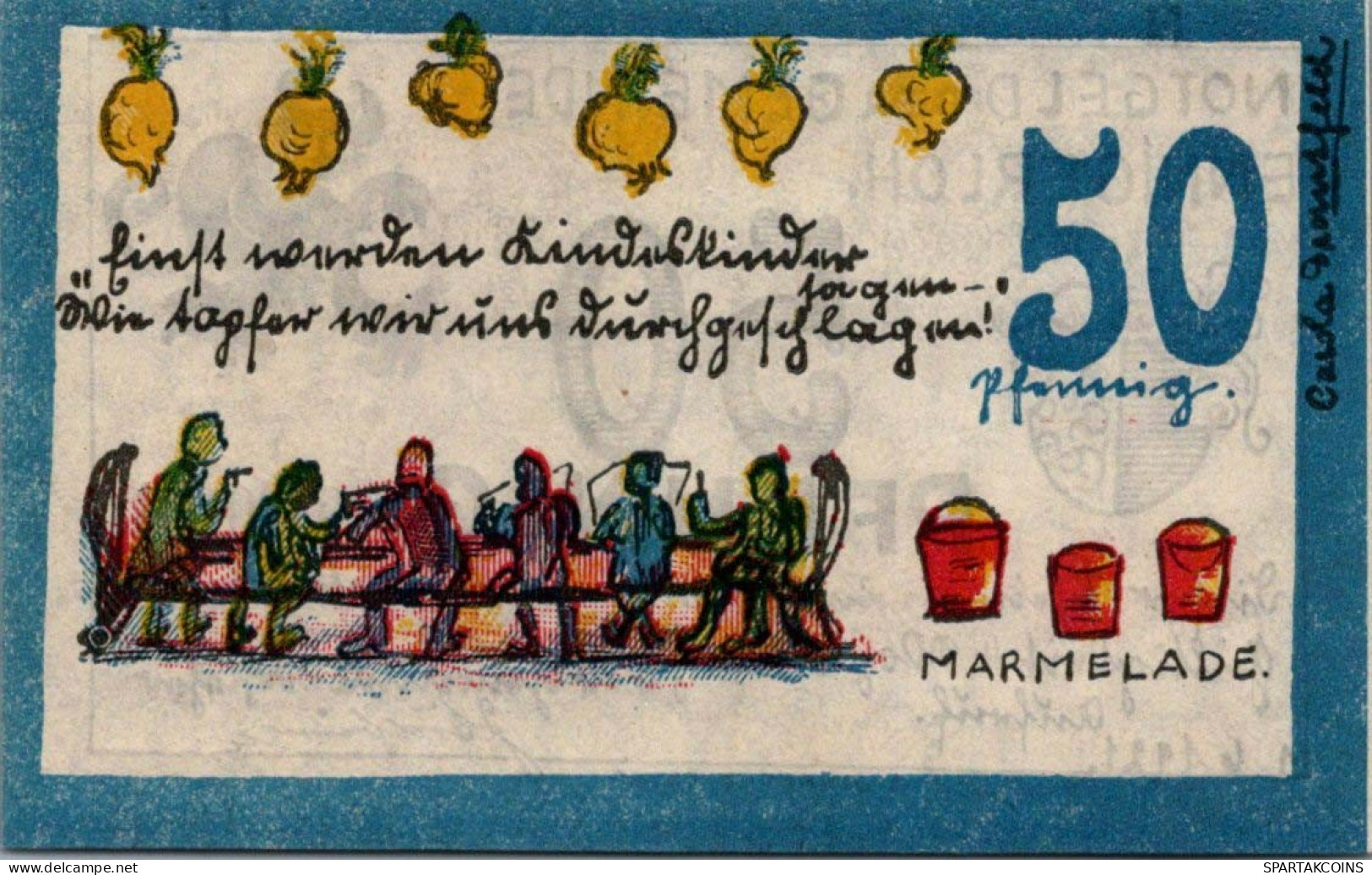 50 PFENNIG 1921 Stadt ENNIGERLOH Westphalia UNC DEUTSCHLAND Notgeld #PB244 - [11] Local Banknote Issues