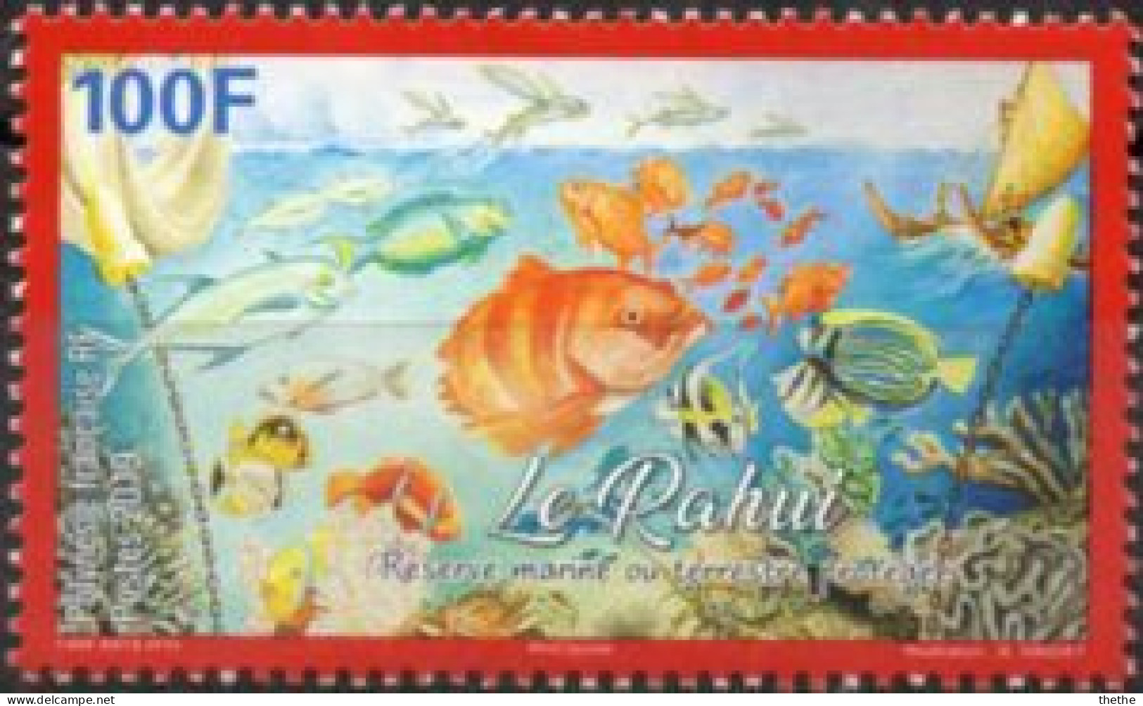 POLYNESIE - Programme De Conservation De La Nature De Rahui - Unused Stamps