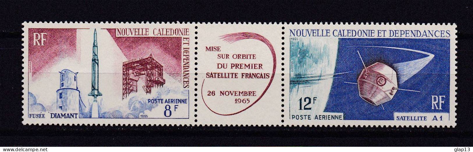 NOUVELLE-CALEDONIE 1966 PA N°85A NEUF AVEC CHARNIERE SATELLITE - Neufs