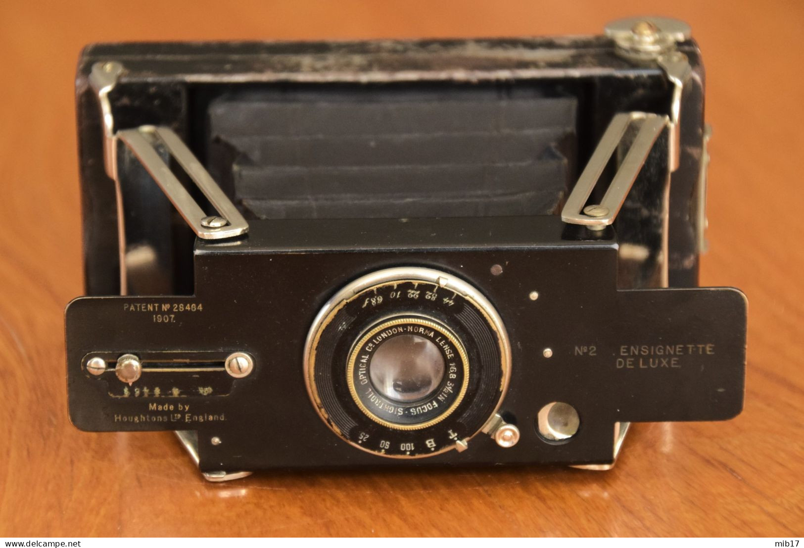 Appareil Photo Ancien Collection  HOUGHTONS - Ensignette De Luxe N°2  Film 129   1907 - Cameras