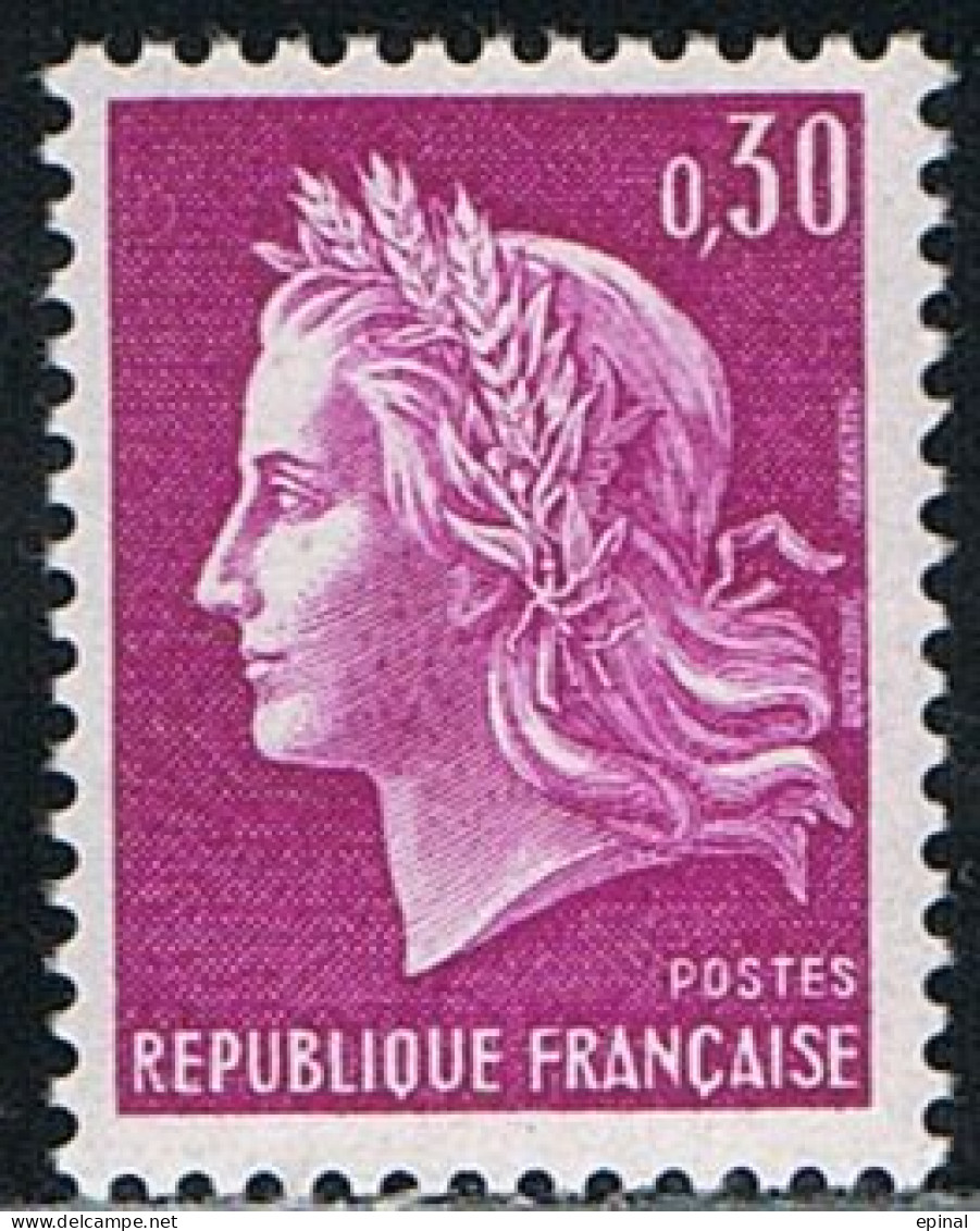 FRANCE : N° 1536 ** Et Oblitéré (Marianne De Cheffer) - PRIX FIXE - - 1967-1970 Marianne Van Cheffer