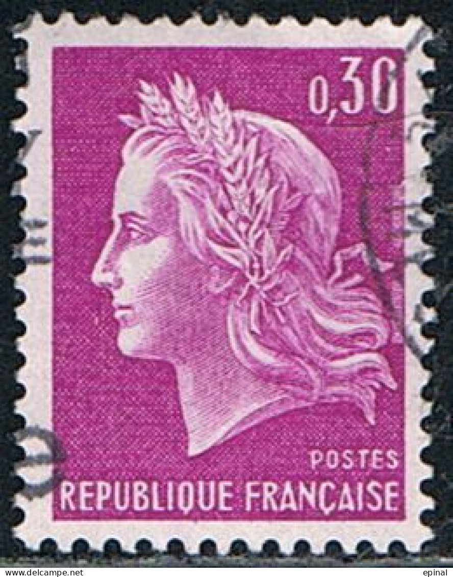 FRANCE : N° 1536 ** Et Oblitéré (Marianne De Cheffer) - PRIX FIXE - - 1967-1970 Marianne De Cheffer