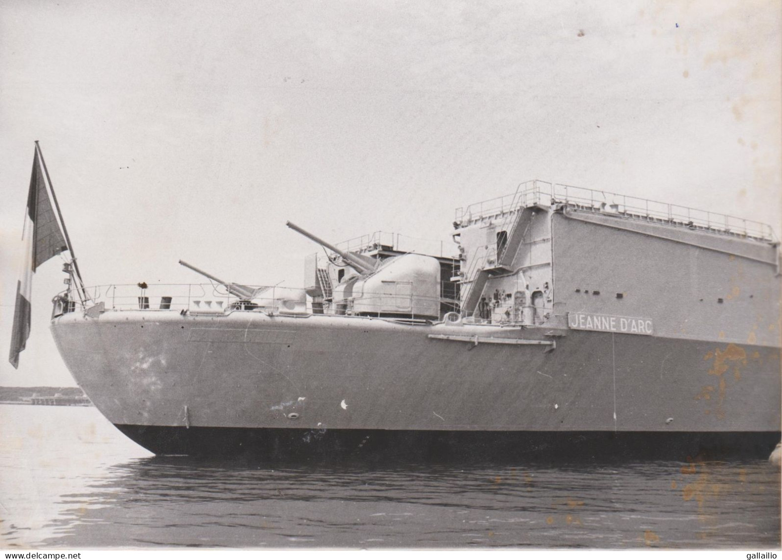 PHOTO PRESSE LA RESOLUE EST DEVENUE LA JEANNE D'ARC JUILLET 1964 FORMAT 13 X 18 CMS - Schiffe