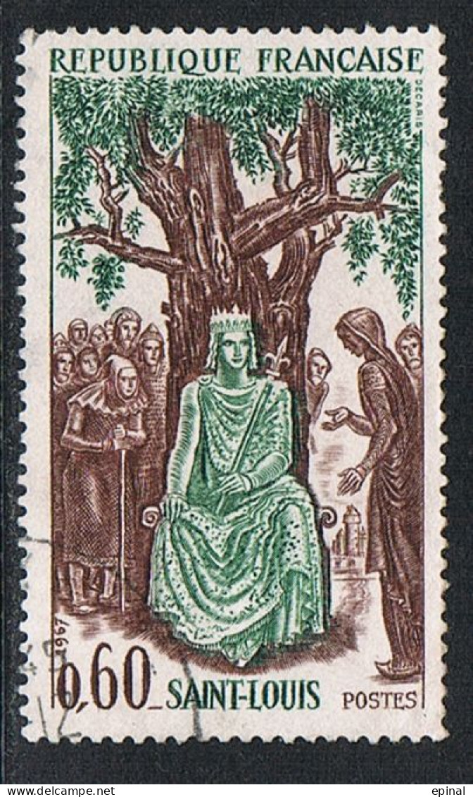 FRANCE : N° 1539 Oblitéré (Louis IX = Saint Louis) - PRIX FIXE - - Used Stamps