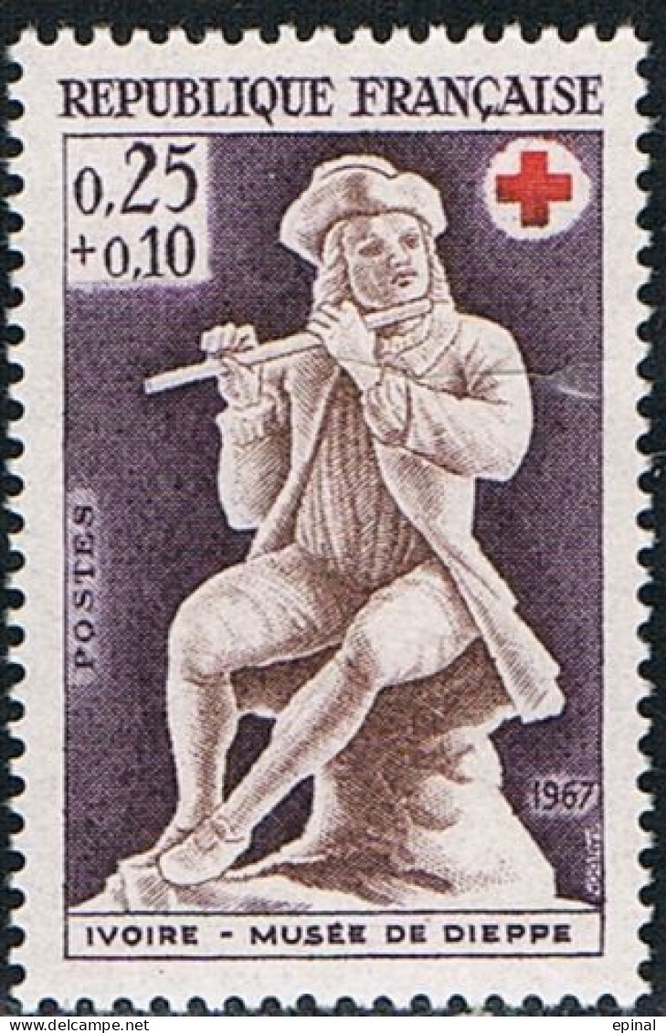 FRANCE : N° 1540 ** (Croix-Rouge) - PRIX FIXE - - Unused Stamps