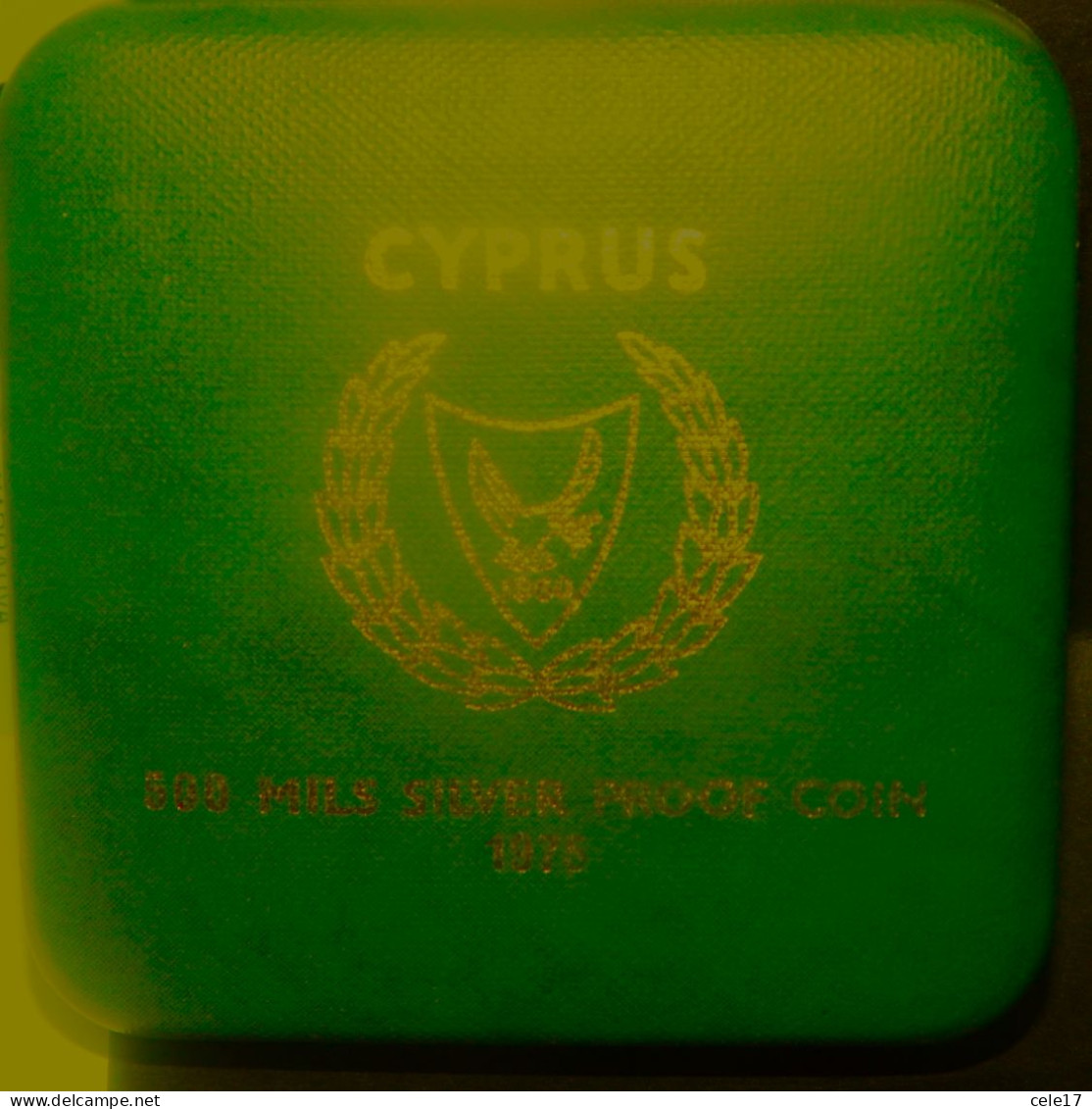CIPRO- 500 MILS 1975 -   ERCOLE  -ARGENTO - Chypre