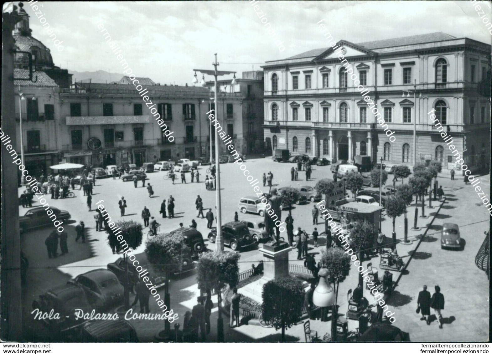 Bu365 Cartolina Nola Palazzo Comunale Provincia Di Napoli Campania - Napoli (Neapel)