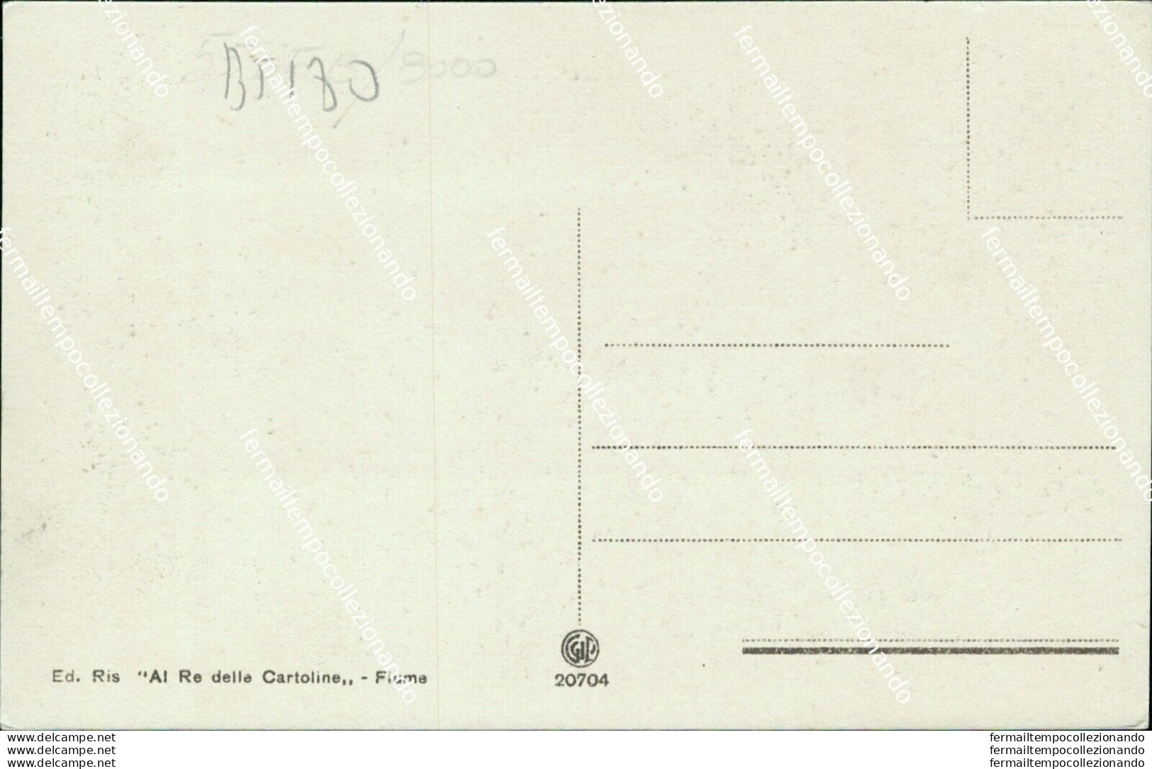 Bt180 Cartolina Fiume Palazzo Del Comando Croazia - Altri & Non Classificati