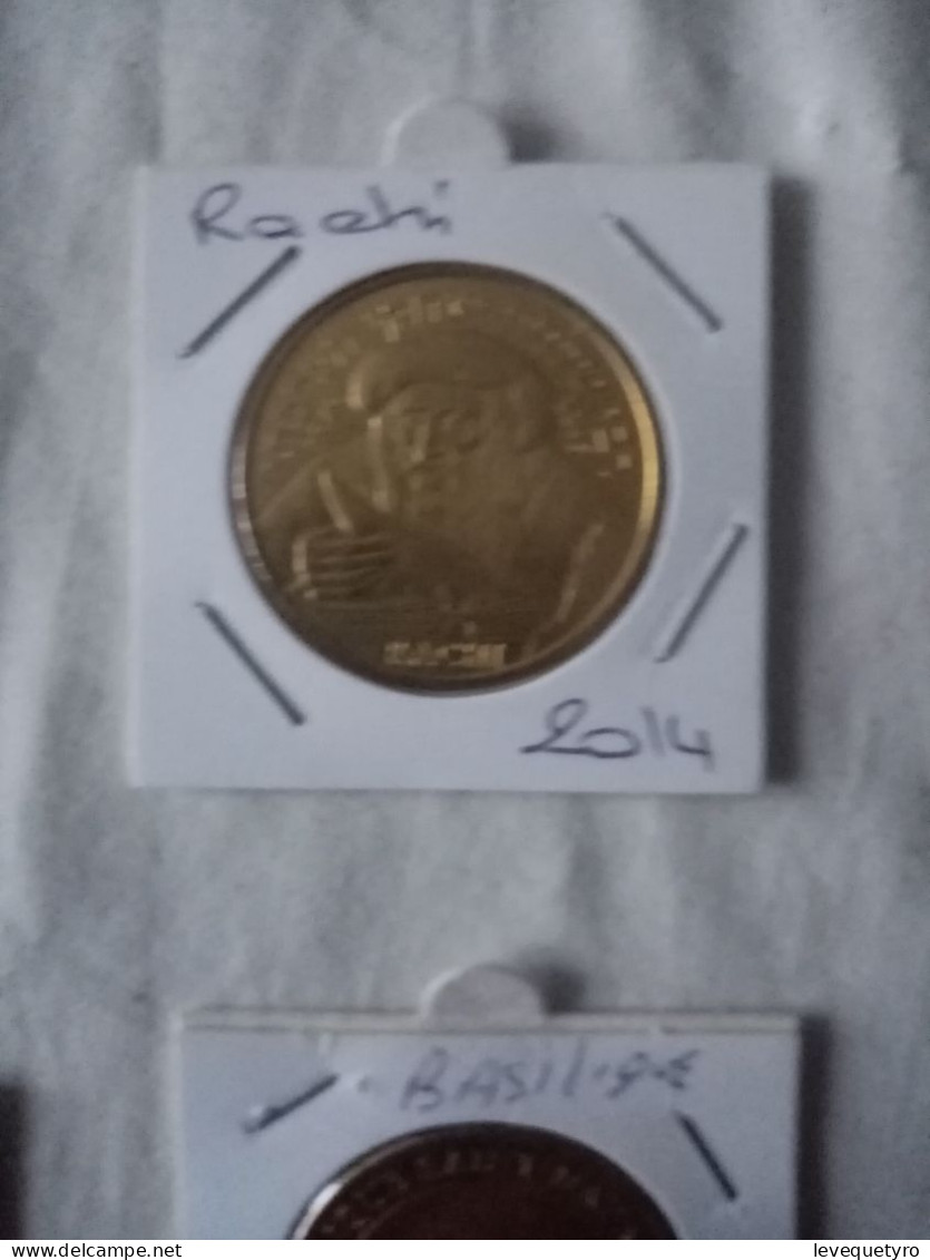 Médaille Touristique Monnaie De Paris 10 Rachi 2014 - 2014