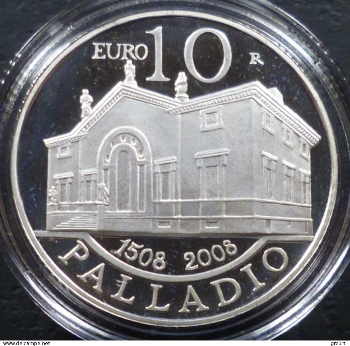 San Marino - 10 Euro 2008 - Andrea Palladio - KM# 514 - San Marino