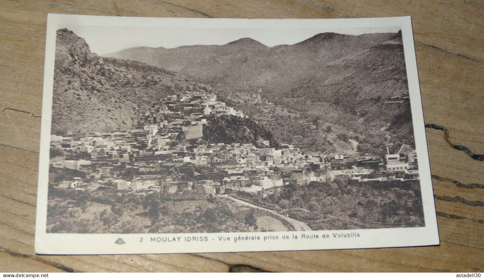 MOULAY IDRISS, Vue Generale Prise De La Route De Volubilis  ............... BE2-18898 - Other & Unclassified