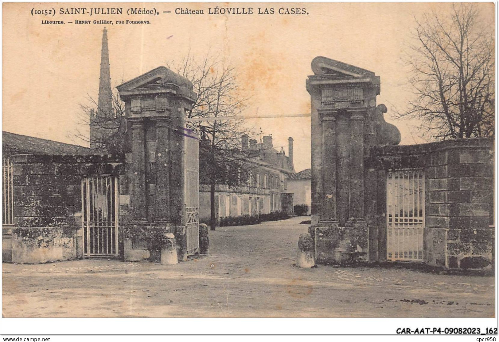 CAR-AATP4-33-0379 - SAINT-JULIEN - Château Léoville Las Cases - Vendu En L'état - Lesparre Medoc