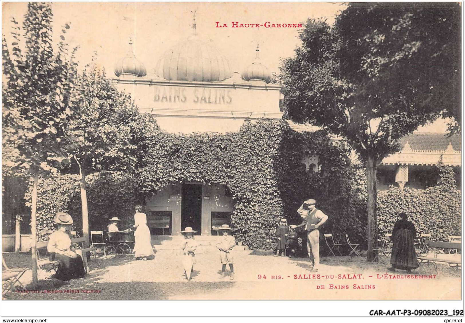 CAR-AATP3-31-0289 - SALIES-DU-SALAT - L'établissement De Bains Salins - Salies-du-Salat