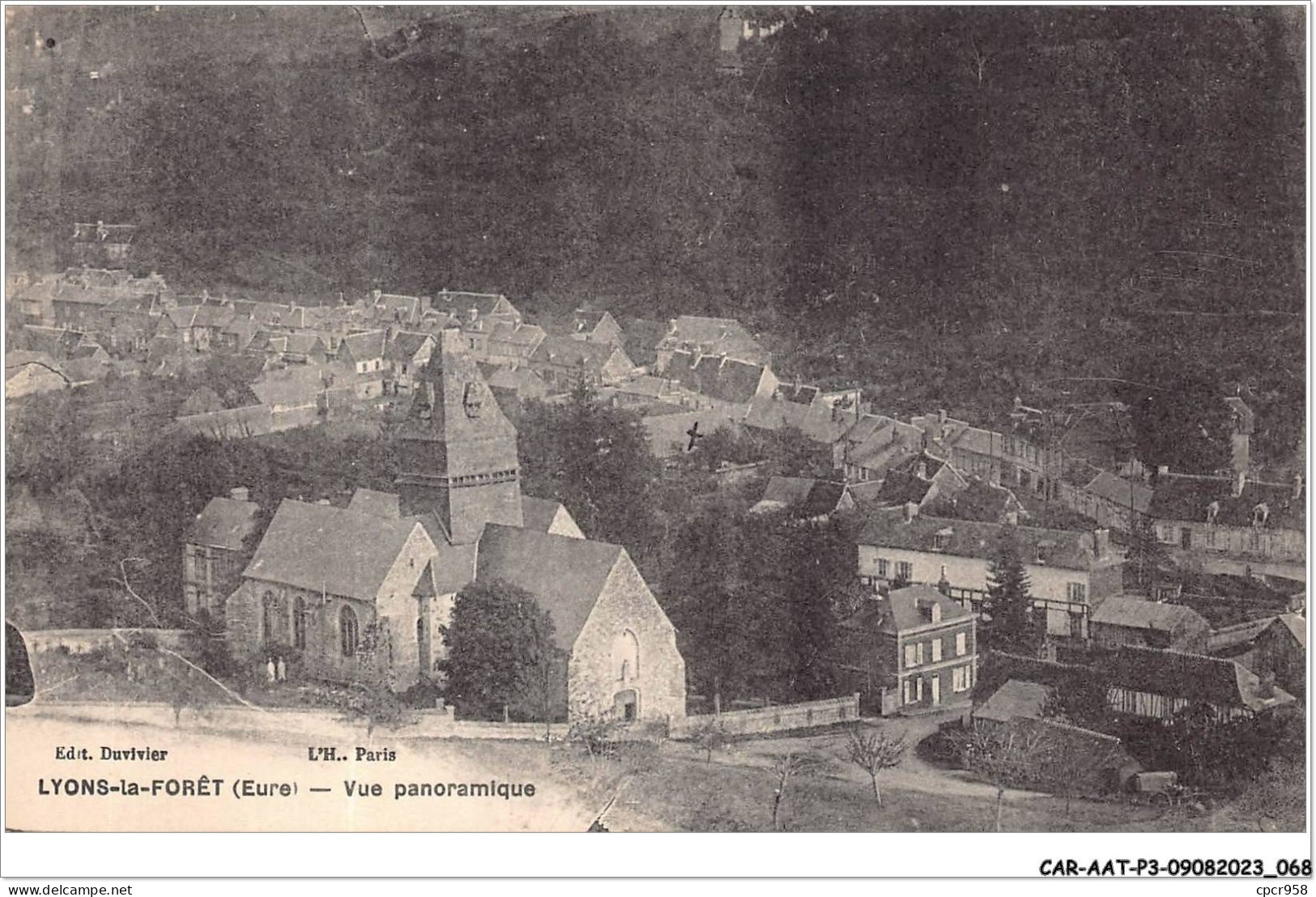 CAR-AATP3-27-0228 - LYONS-LA-FORET - Vue Panoramique - Lyons-la-Forêt