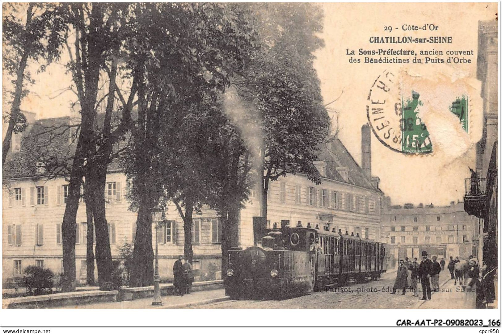 CAR-AATP2-21-0176 - CHATILLON-SUR-SEINE - La Sous-préfecture - Ancien Couvent Des Benedictines Du Puits D'orbe - Chatillon Sur Seine