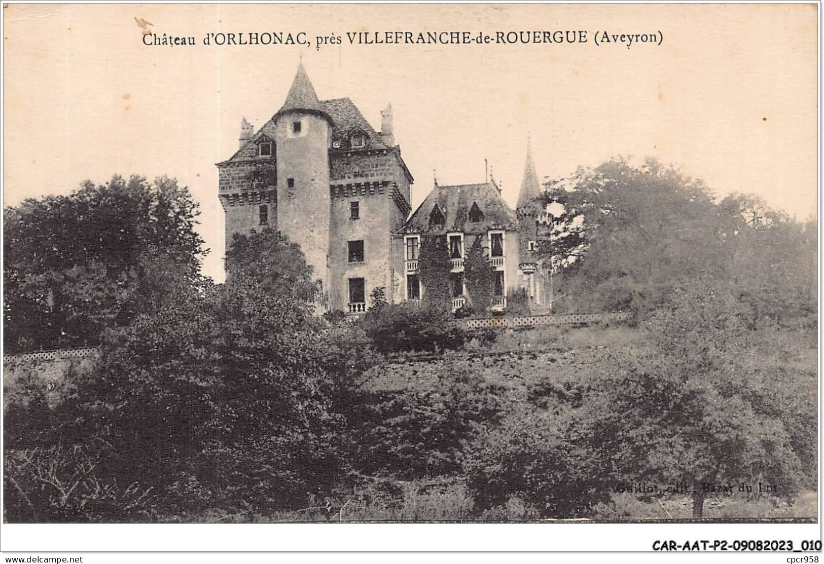 CAR-AATP2-12-0098 - VILLEFRANCHE-DE-ROUERGUE - Château D'orlhonac - Villefranche De Rouergue