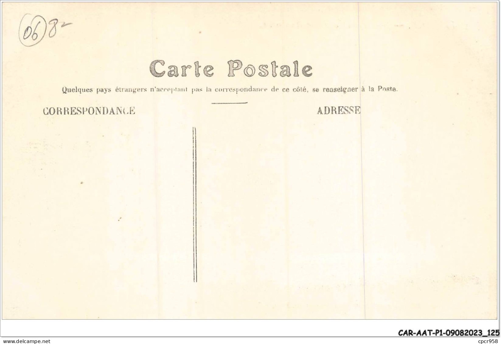 CAR-AATP1-06-0063 - NICE - Sortie Du Courrier De Corse - Carnaval