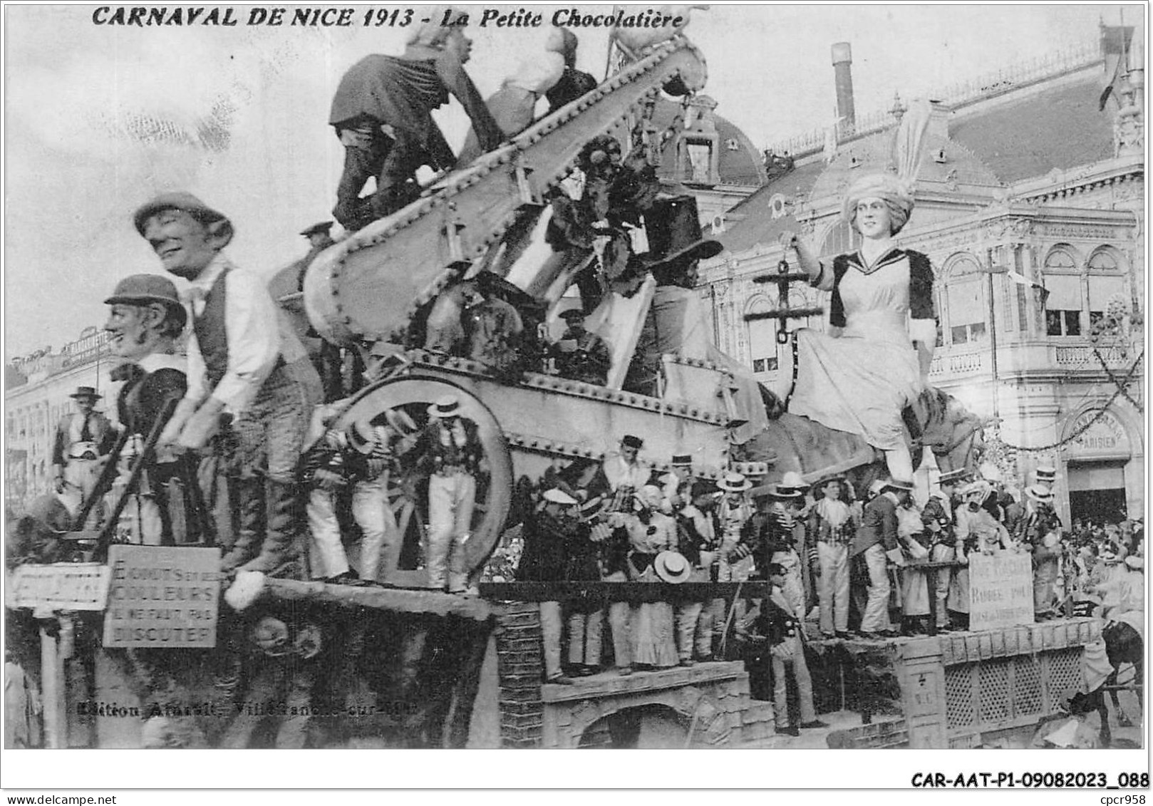 CAR-AATP1-06-0045 - NICE - Carnaval De Nice 1913 - La Petite Chocolatière - Karneval