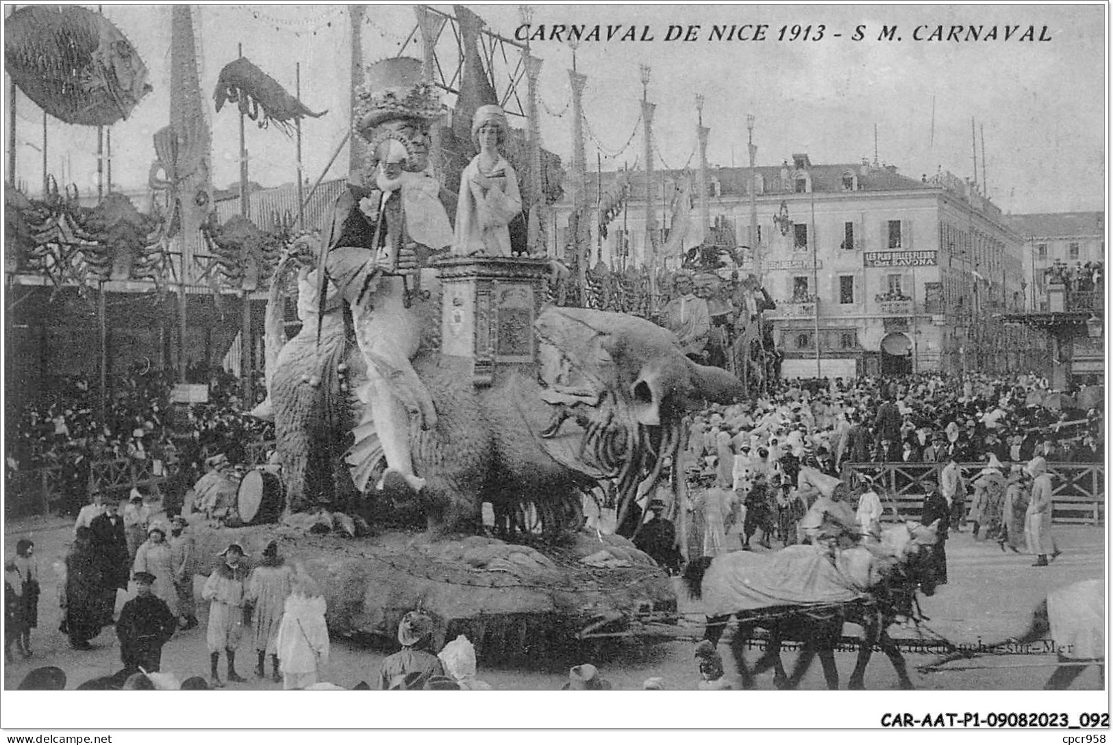 CAR-AATP1-06-0047 - NICE - Carnaval De Nice 1913 - S M Carnaval - Karneval