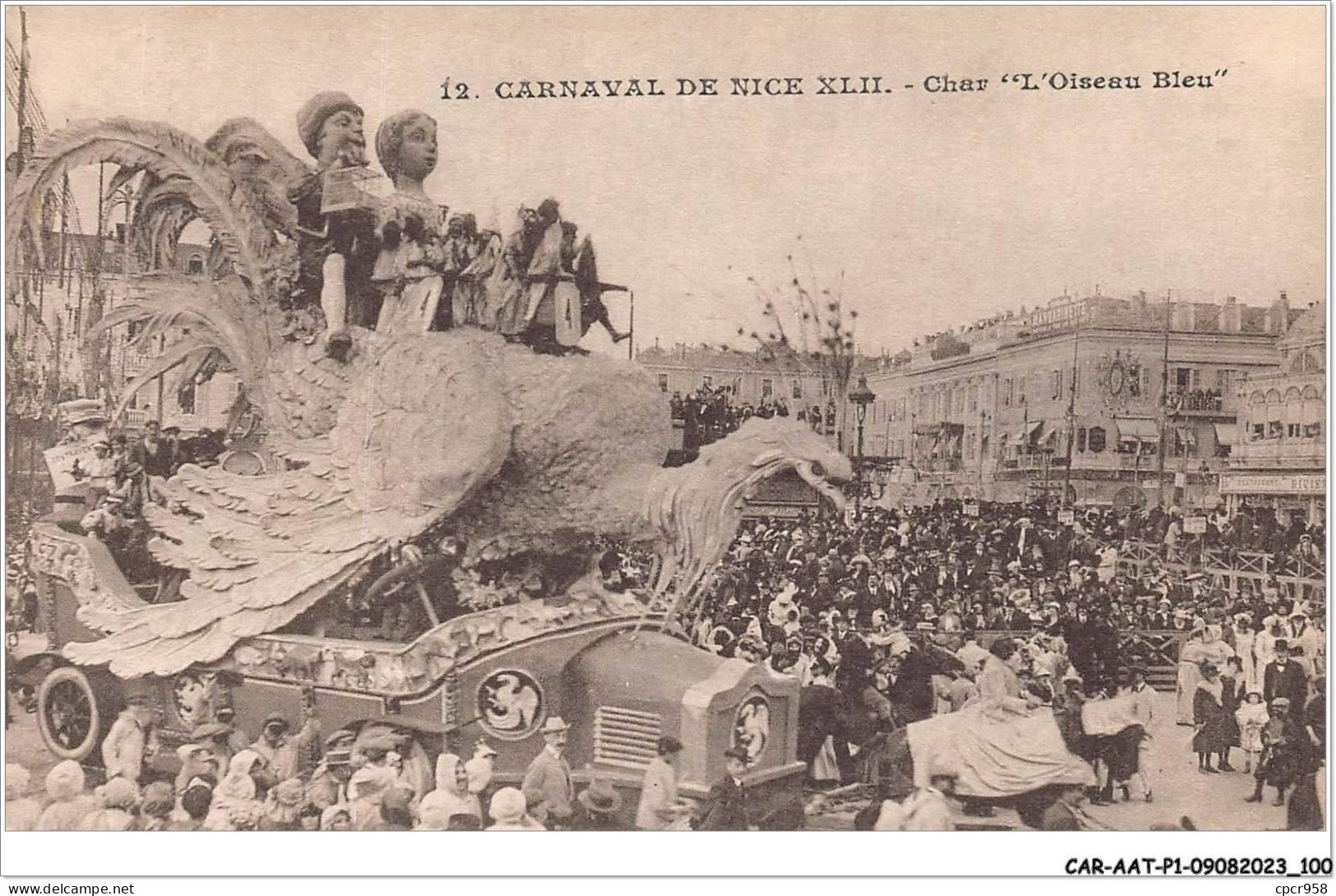 CAR-AATP1-06-0051 - NICE - Carnaval De Nice XIII - Char " L'oiseau Bleu " - Karneval