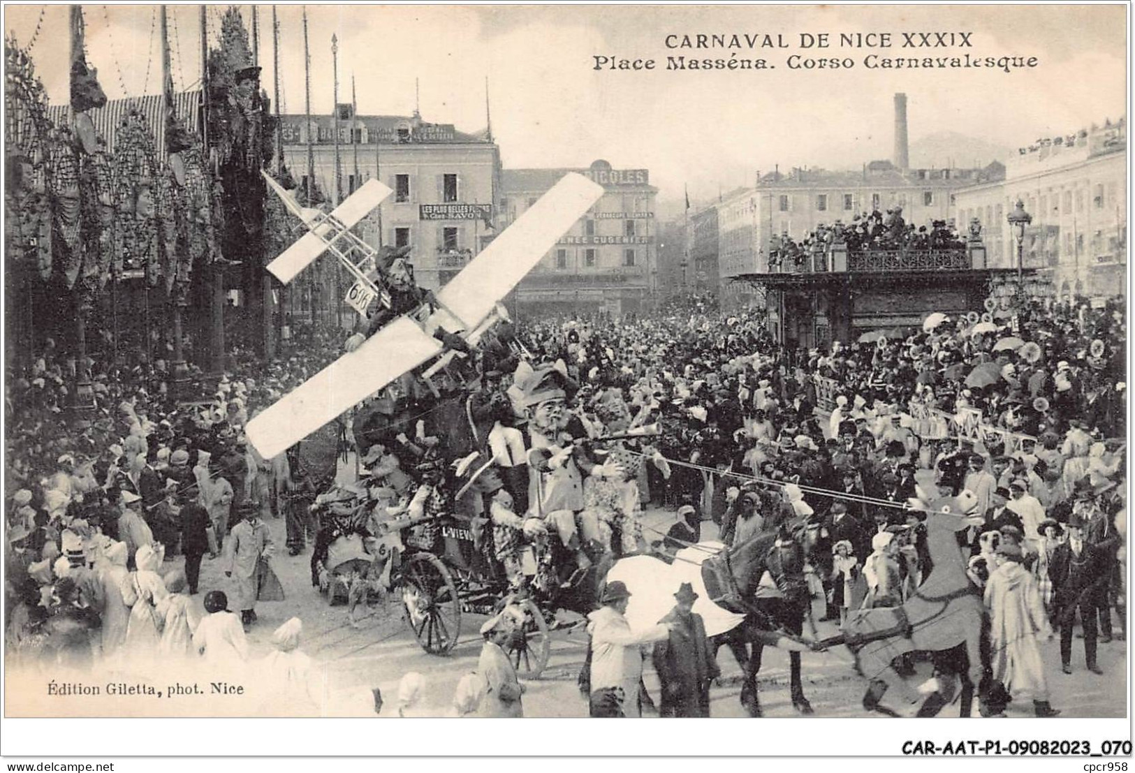 CAR-AATP1-06-0036 - NICE - Carnaval De Nice - Place Masséna - Corso Carnavalesque - Carnevale