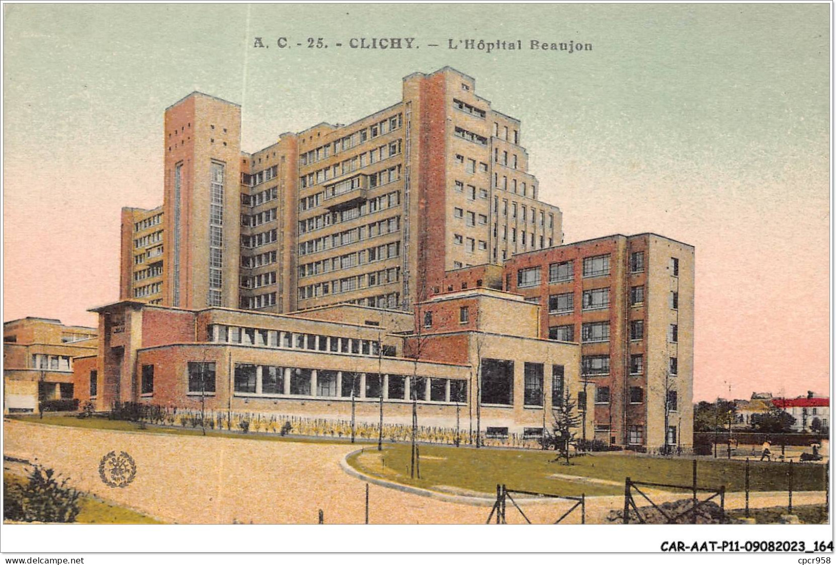 CAR-AATP11-92-1000 - CLICHY - L'hôpital Beaujon - Clichy