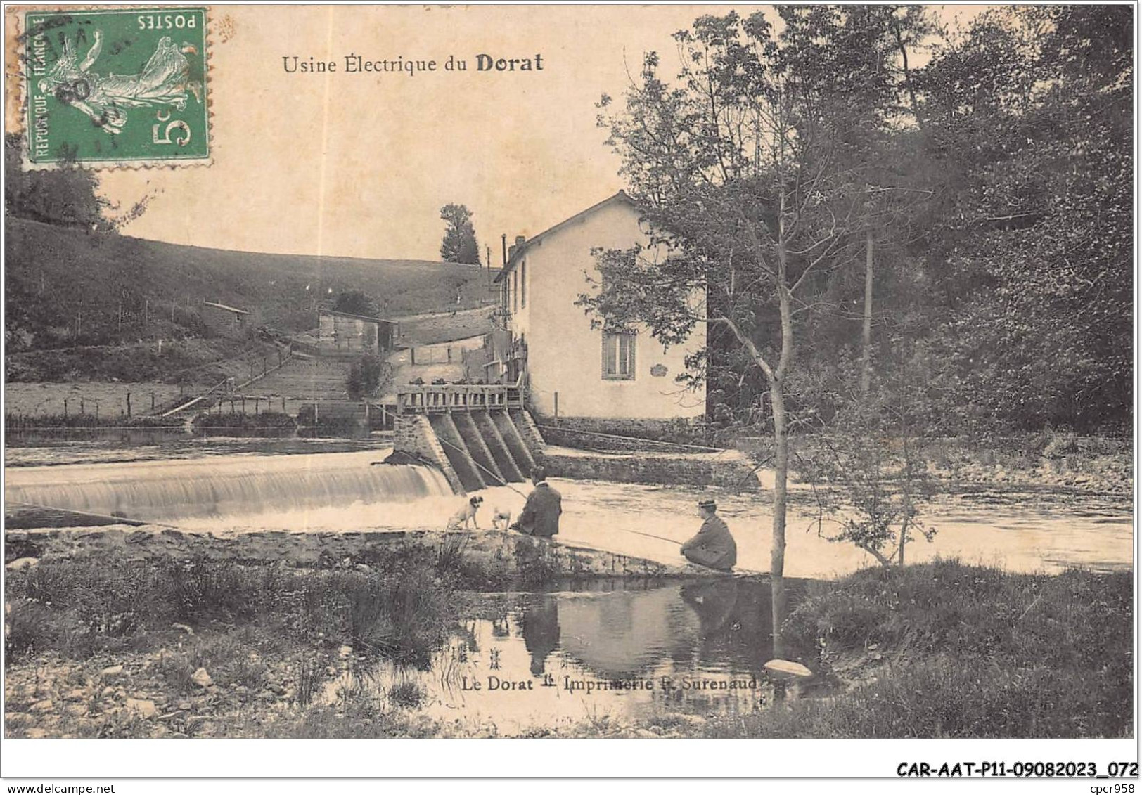 CAR-AATP11-87-0954 - LE DORAT - Usine électrique  - Le Dorat