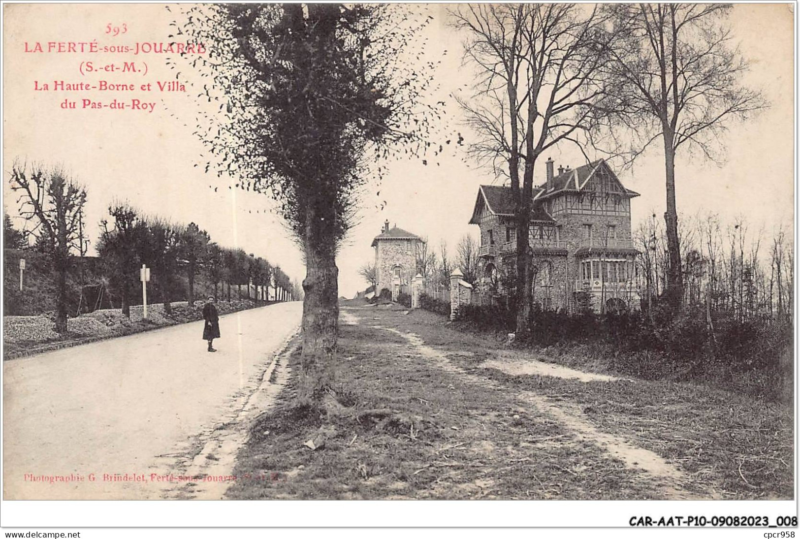 CAR-AATP10-77-0828 - LA FERTE-SOUS-JOUARRE - La Haute Borne Et Villa Du Pas-du-roy - La Ferte Sous Jouarre