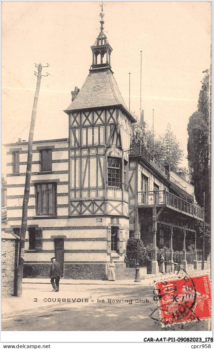 CAR-AATP11-92-1008- COURBEVOIE - Le Rowing Club - Courbevoie