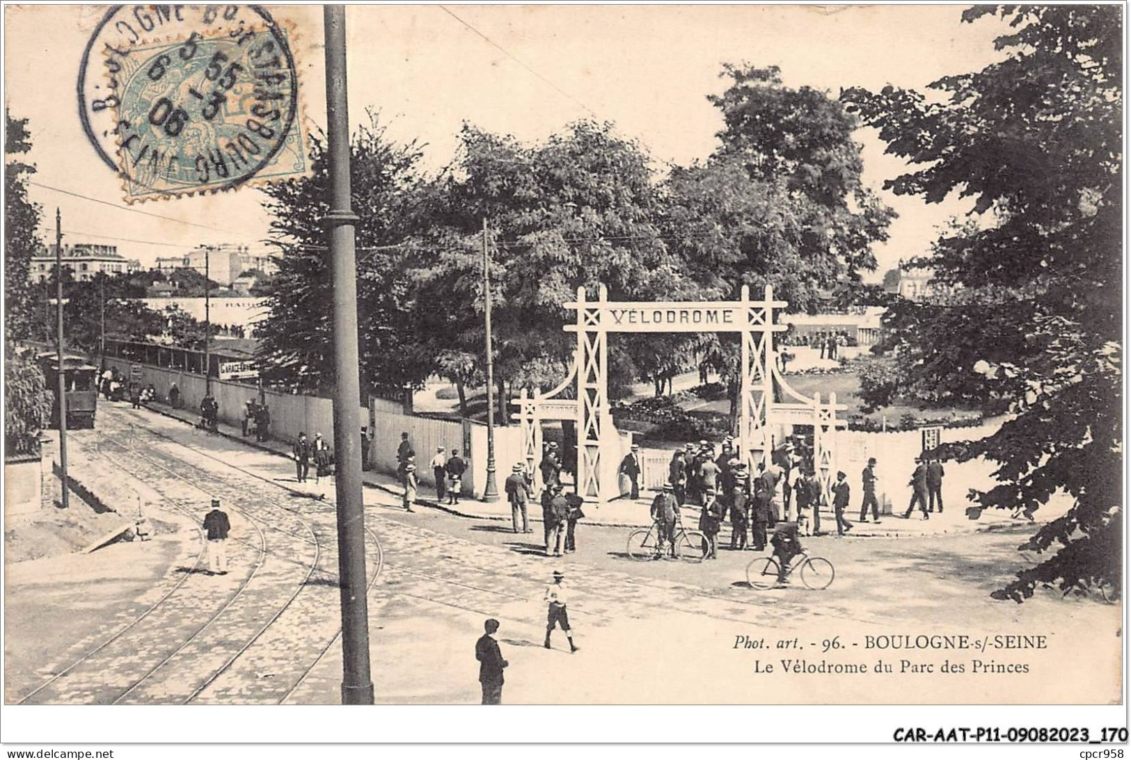 CAR-AATP11-92-1003 - BOULOGNE - Le Vélodrome Du Parc Des Princes - Boulogne Billancourt