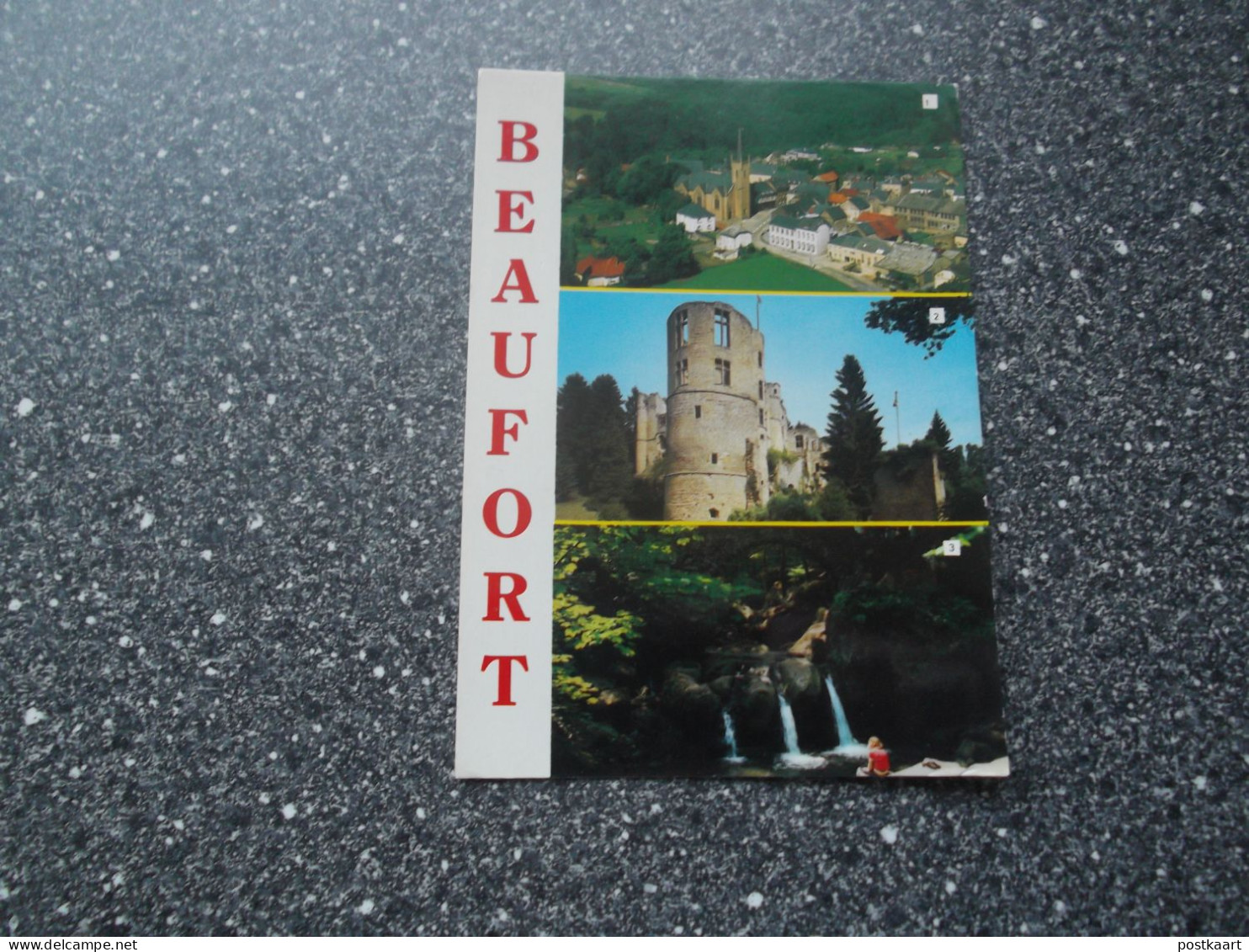 BEAUFORT Carte 3 Vues - Souvenir - Bonjour - Andere & Zonder Classificatie