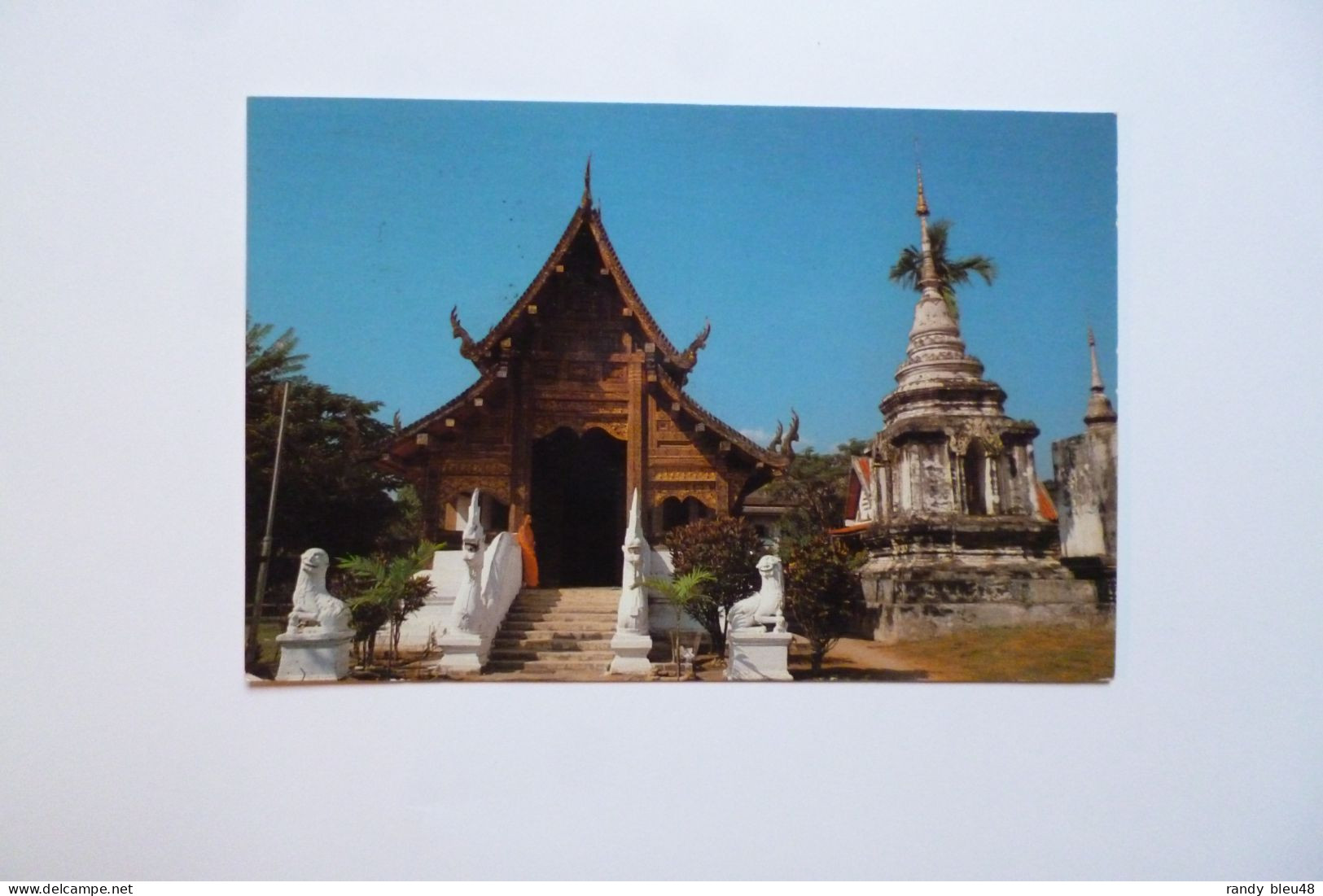 CHIANGMAI  -  Wat Prasingh's Ancient Preaching Hall  -  THAILAND  -  THAILANDE - Thailand