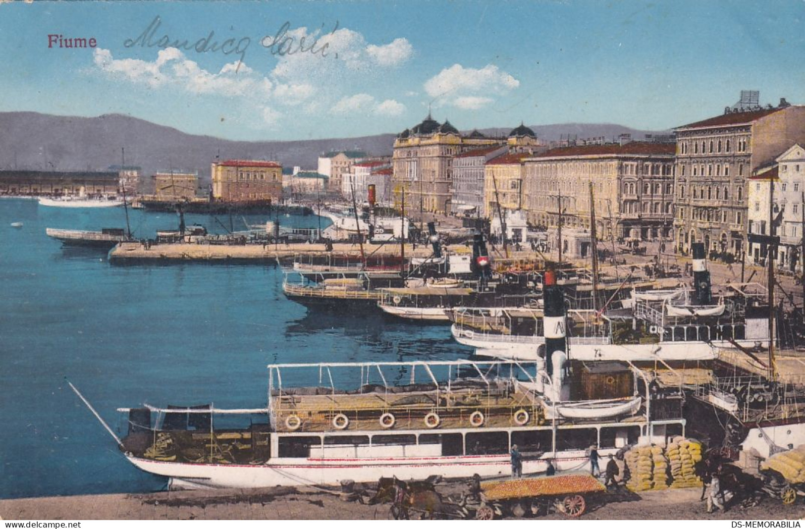 Rijeka Fiume - Porto 1914 - Kroatien