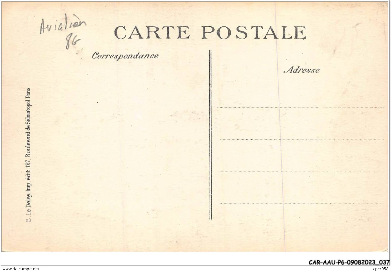 CAR-AAUP6-0431 - AVIATION - LES ZEPPELINS SUR PARIS - CRIMES ODIEUX DES PIRATES BOCHES - 7 Personnes Furent Tuées - Incidenti