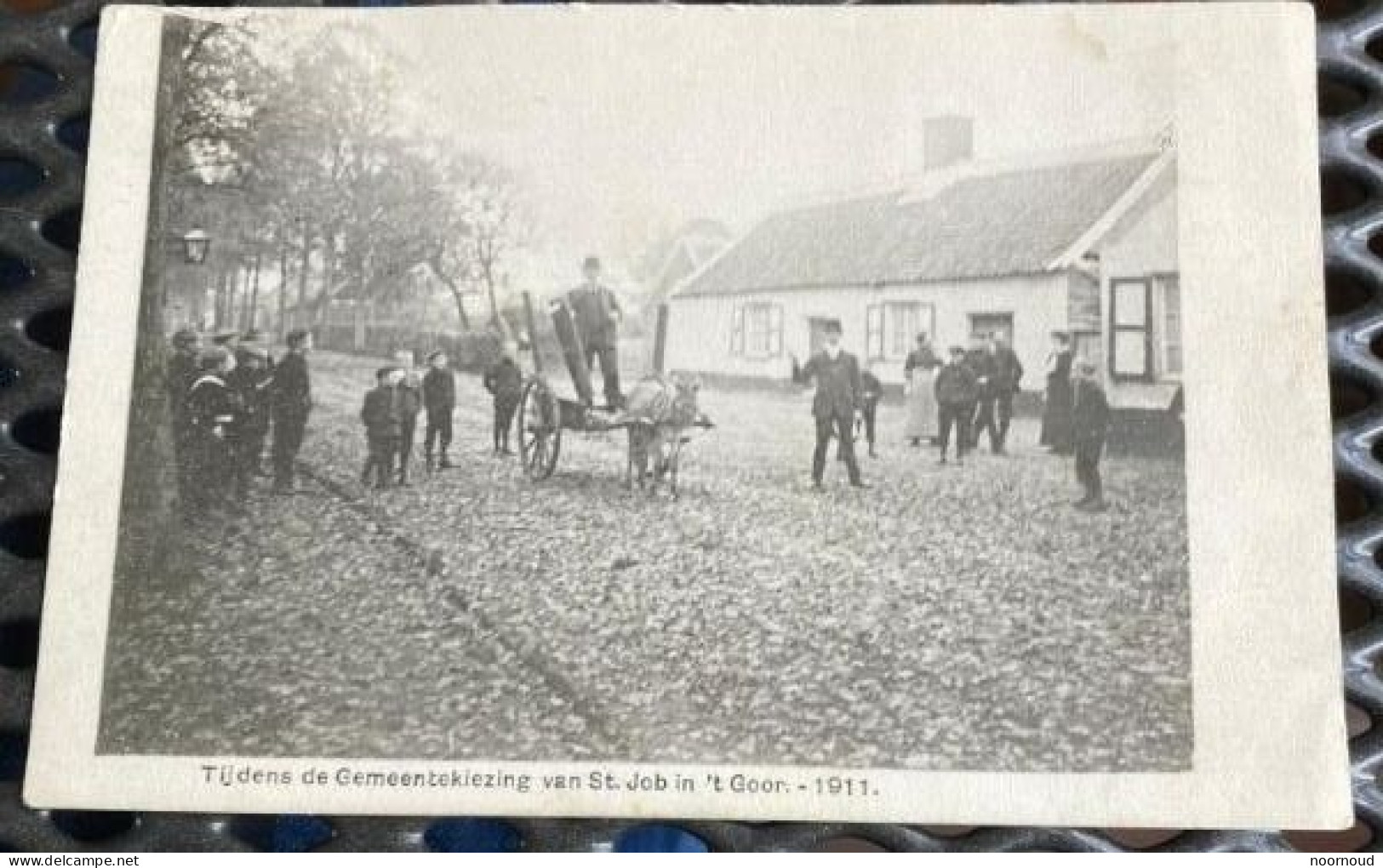 BRECHT SINT JOB IN T GOOR  Tijdens De Gemeentekiezing 1911 Geen Uitgever Niet Verzonden - Brecht