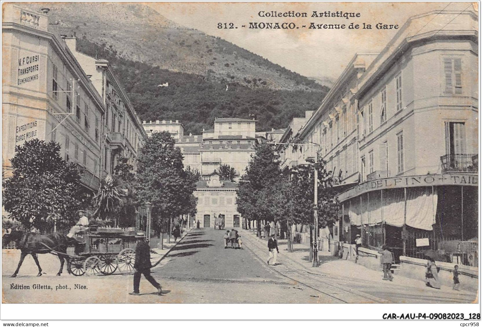 CAR-AAUP4-0307 - MONACO - Avenue De La Gare - Sonstige & Ohne Zuordnung