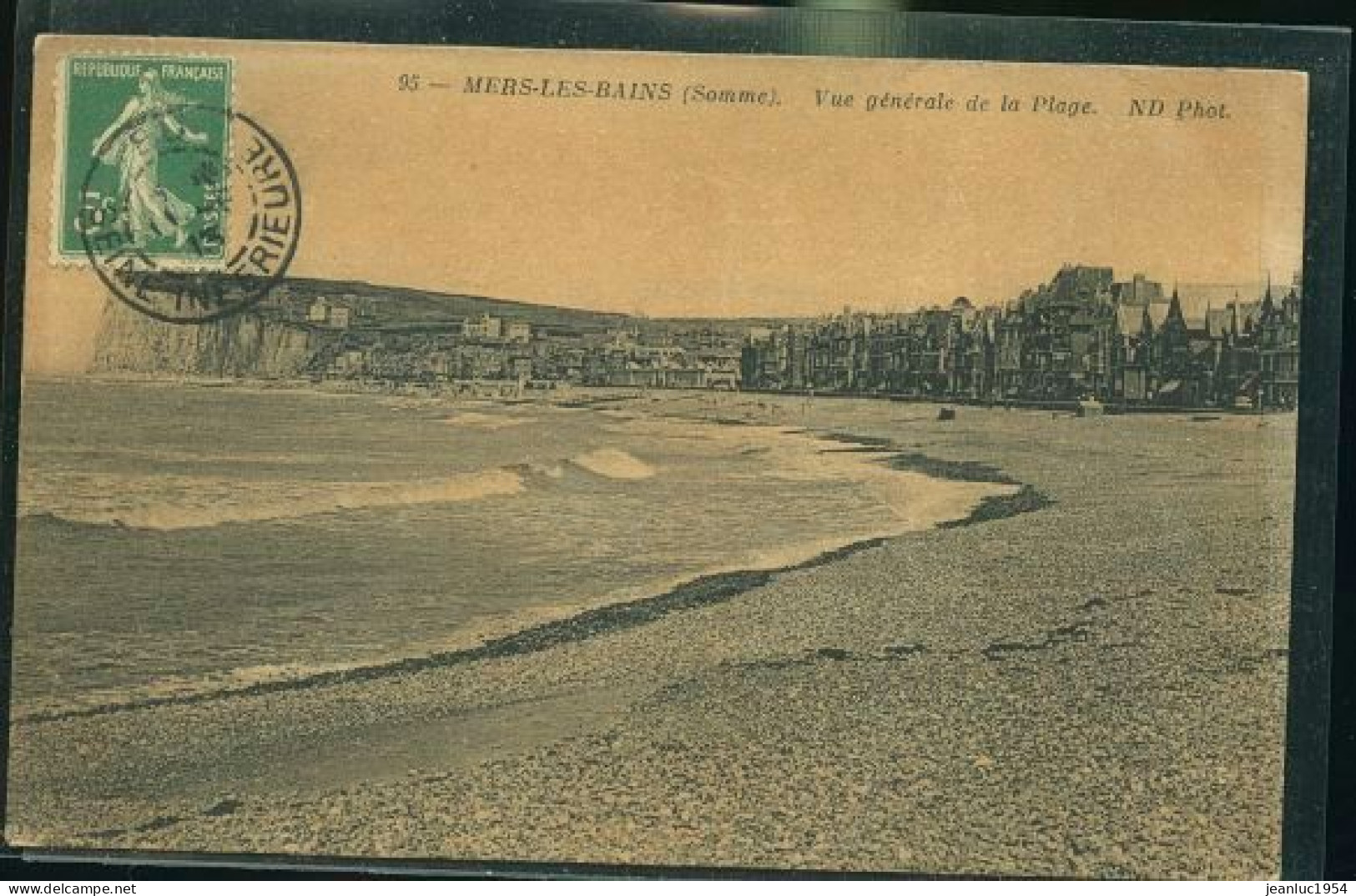 MERS LES BAINS VUE GENERALE PLAGE    (    Mes Cartes Ne Sont Pas Jaunies ) - Mers Les Bains