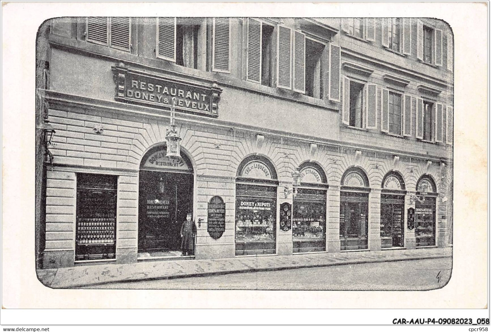 CAR-AAUP4-0271 - ITALIE - RESTAURANT DONEY - NEVEUX - Firenze (Florence)