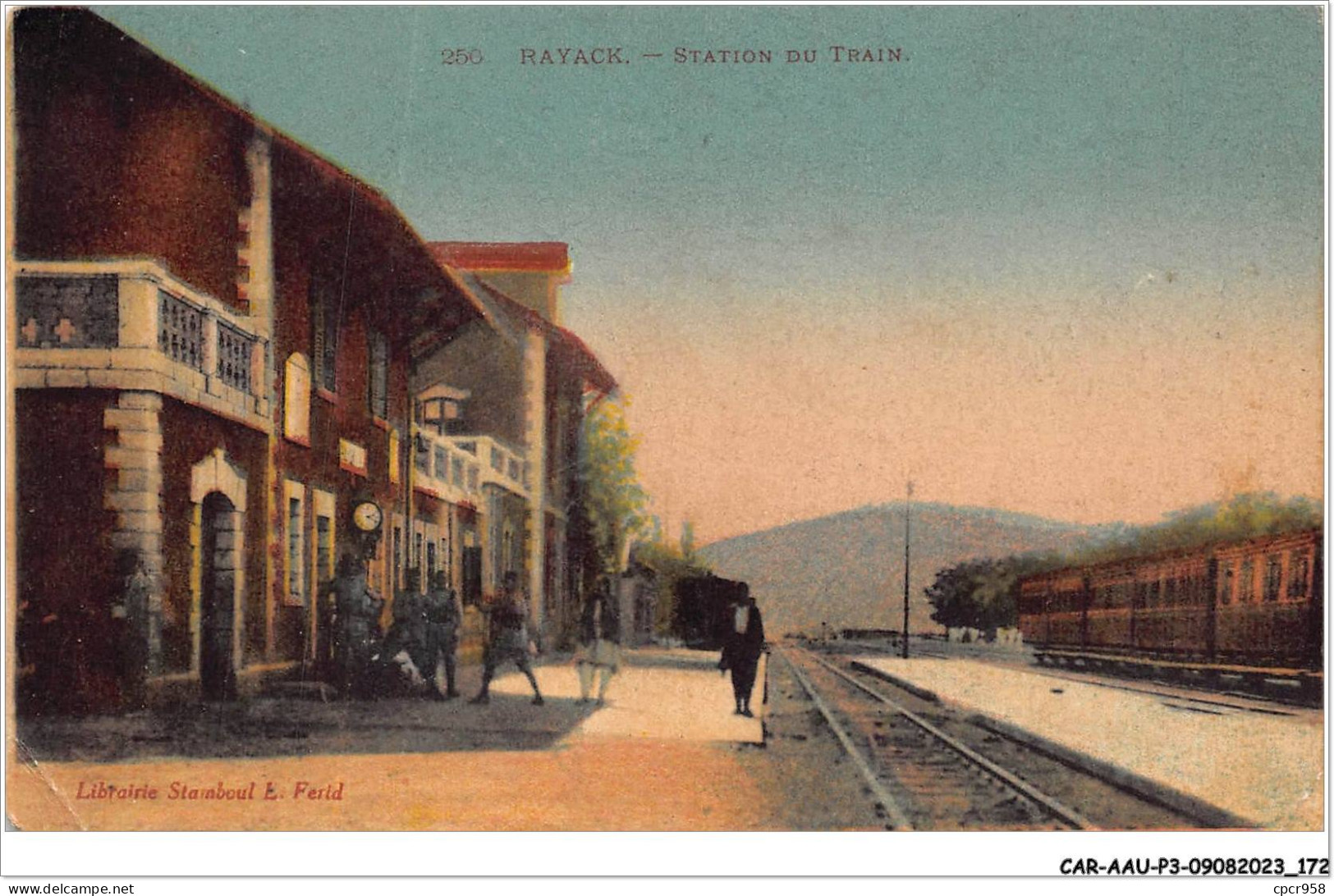 CAR-AAUP3-0233 - LIBAN - RAYACK - Station Du Train - Liban