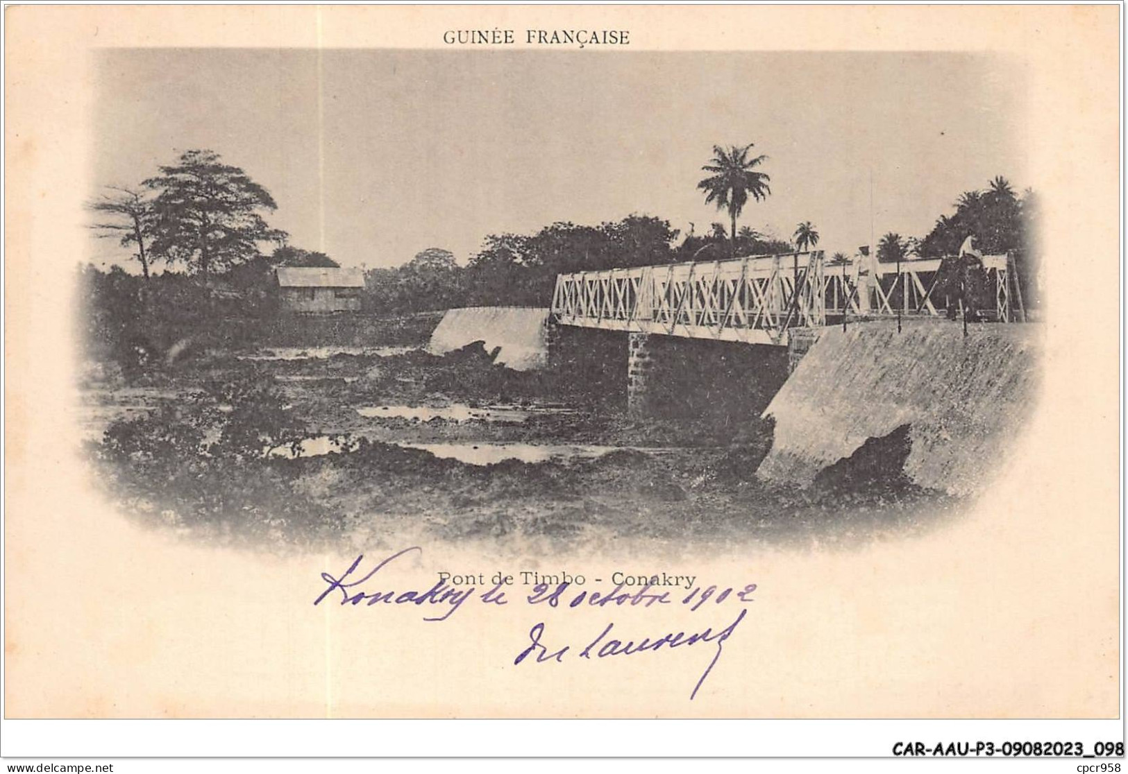 CAR-AAUP3-0196 - GUINEE - GUINEE FRANCAISE - Pont De Timbo - Conakry - Guinée Française
