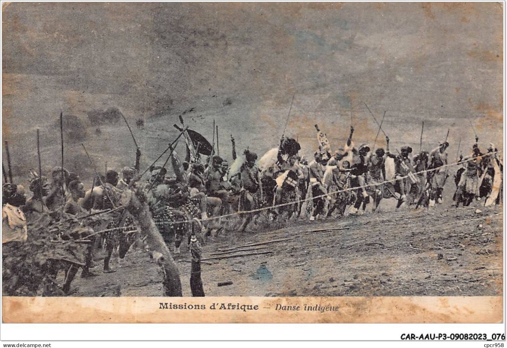 CAR-AAUP3-0185 - AFRIQUE DU SUD - Missions D'afrique - Danse Indigene - En Etat - South Africa