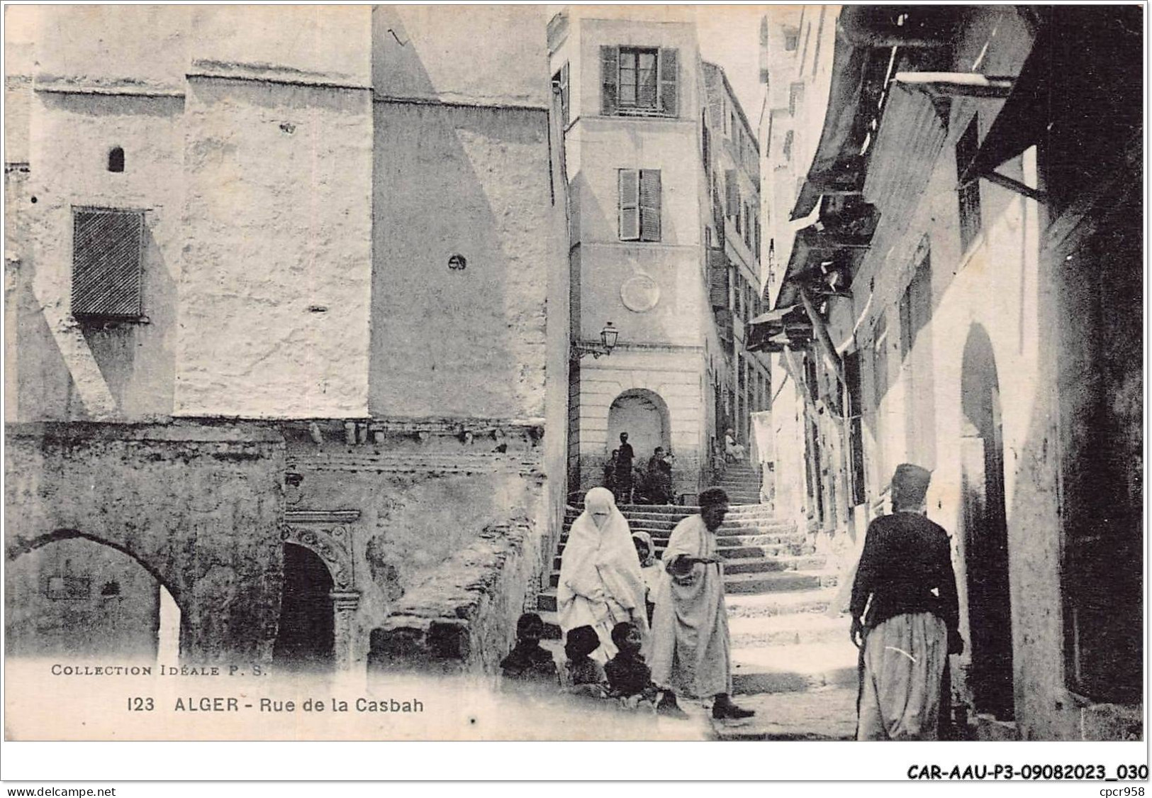 CAR-AAUP3-0162 - ALGERIE - ALGER - Rue De La Casbah - Algiers