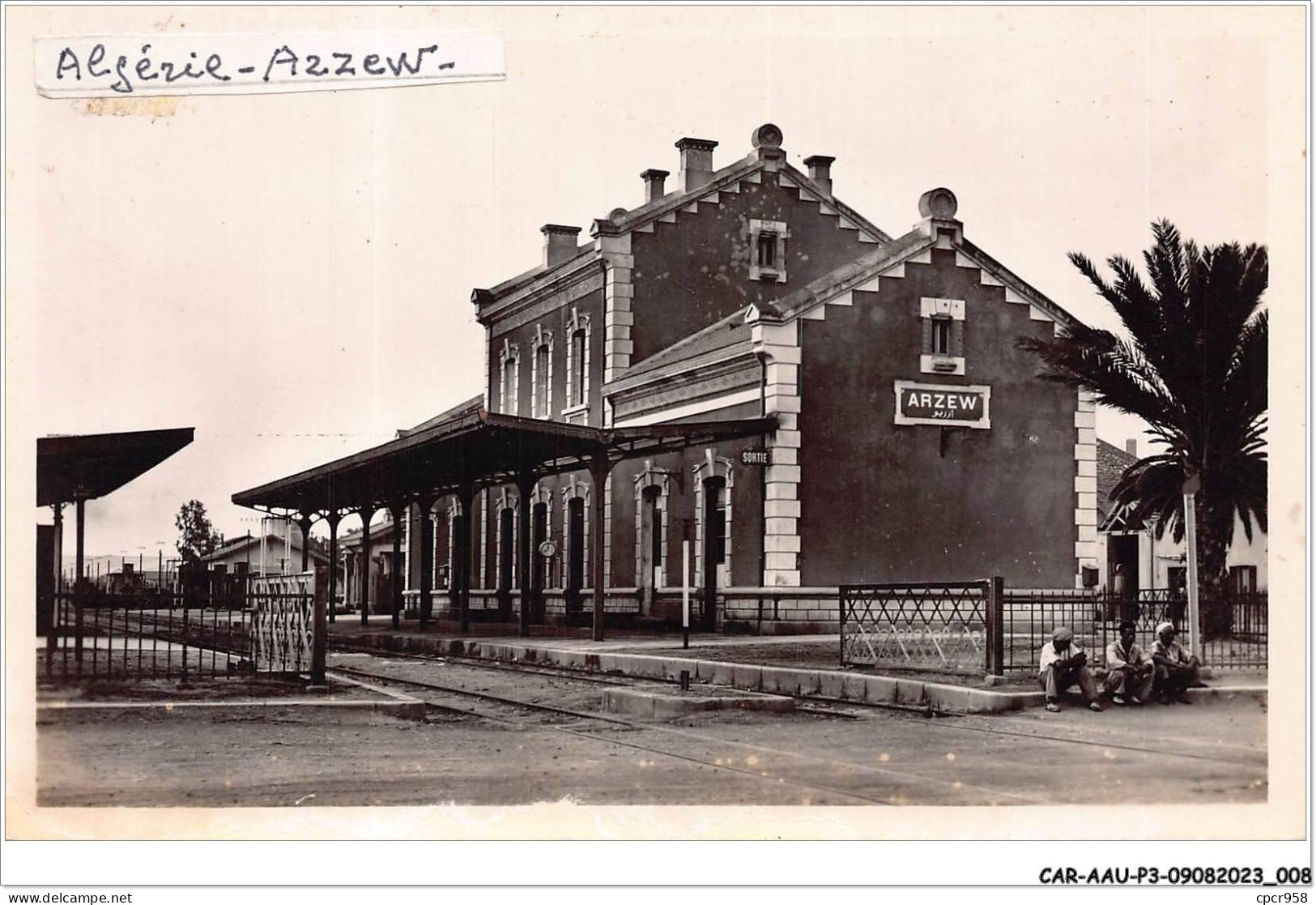 CAR-AAUP3-0151 - ALGERIE - ARZEW - La Gare  - Autres & Non Classés