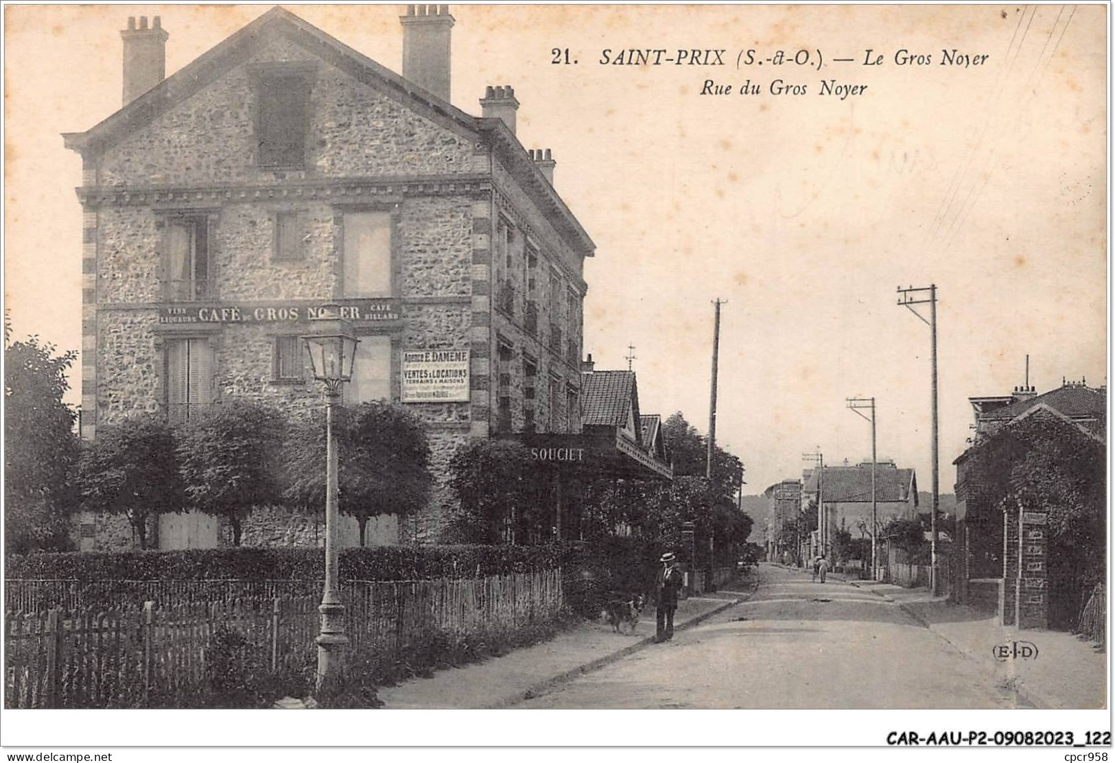 CAR-AAUP2-95-0133 - FRANCE - SAINT-PRIX - Le Gros Noyer - Rue Du Gros - Saint-Prix