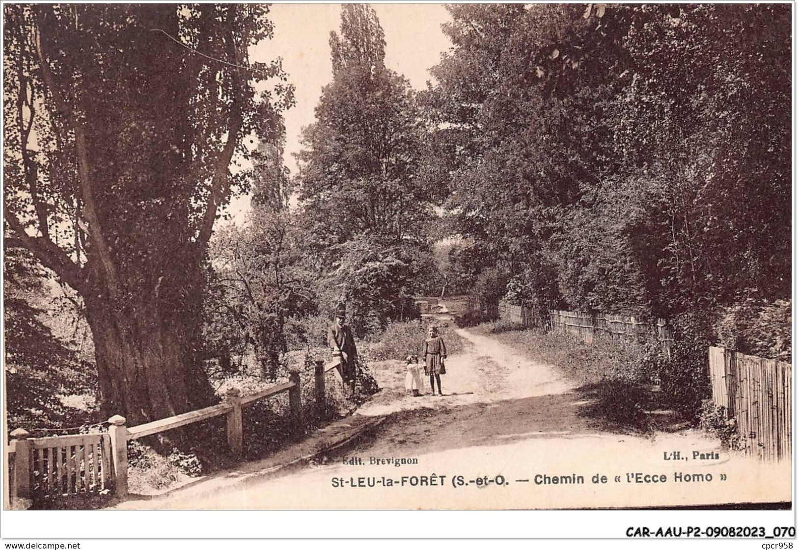 CAR-AAUP2-95-0107 - FRANCE - SAINT-LEU-FORET - Chemin De L'ecce Homo - Saint Leu La Foret