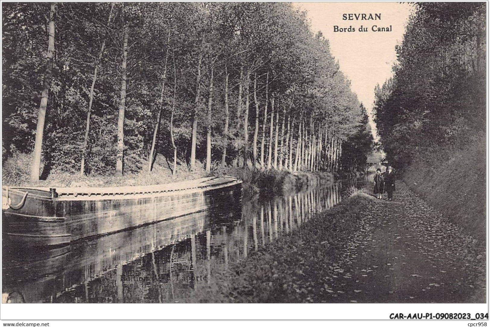 CAR-AAUP1-93-0018 - FRANCE - SEVRAN - Bords Du Canal - Sevran