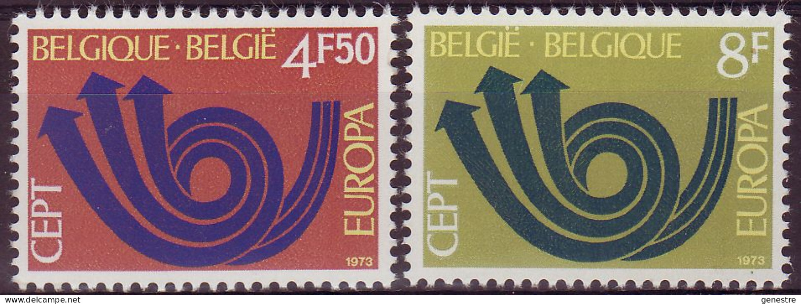 Belgique - 1973 - COB 1669 à 1670 ** (MNH) - Neufs