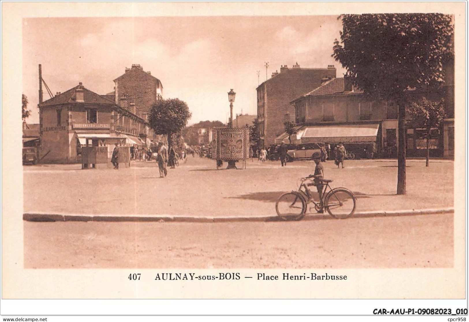 CAR-AAUP1-93-0006 - FRANCE - AULNAY-SOUS-BOIS - Place Henri-Barbusse - Aulnay Sous Bois