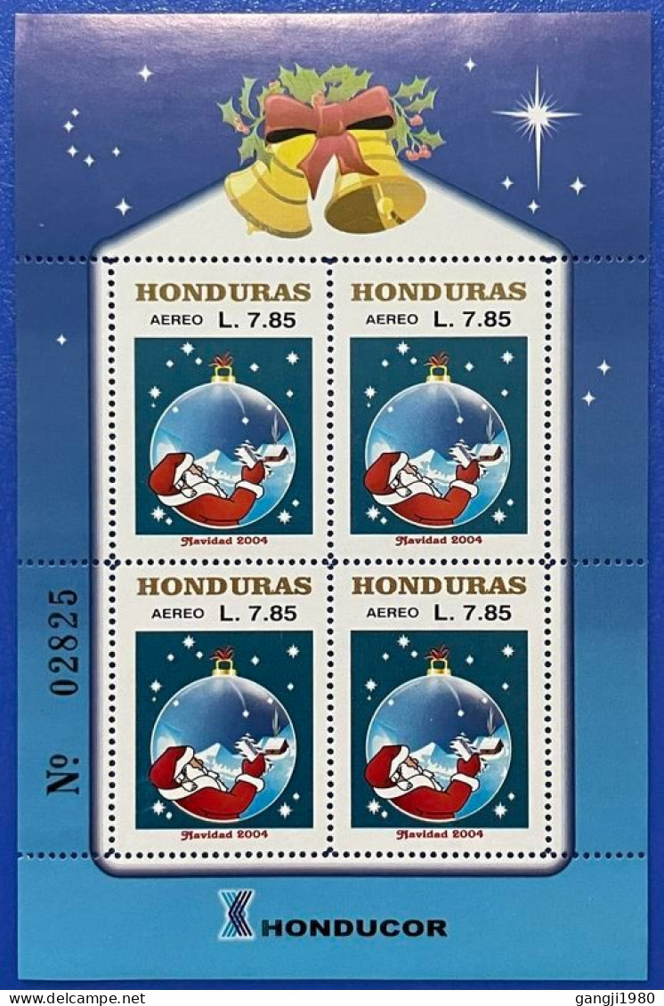 HONDURAS  MNH SOUVENIR SHEET OF 2004  CHRISTMAS - Honduras